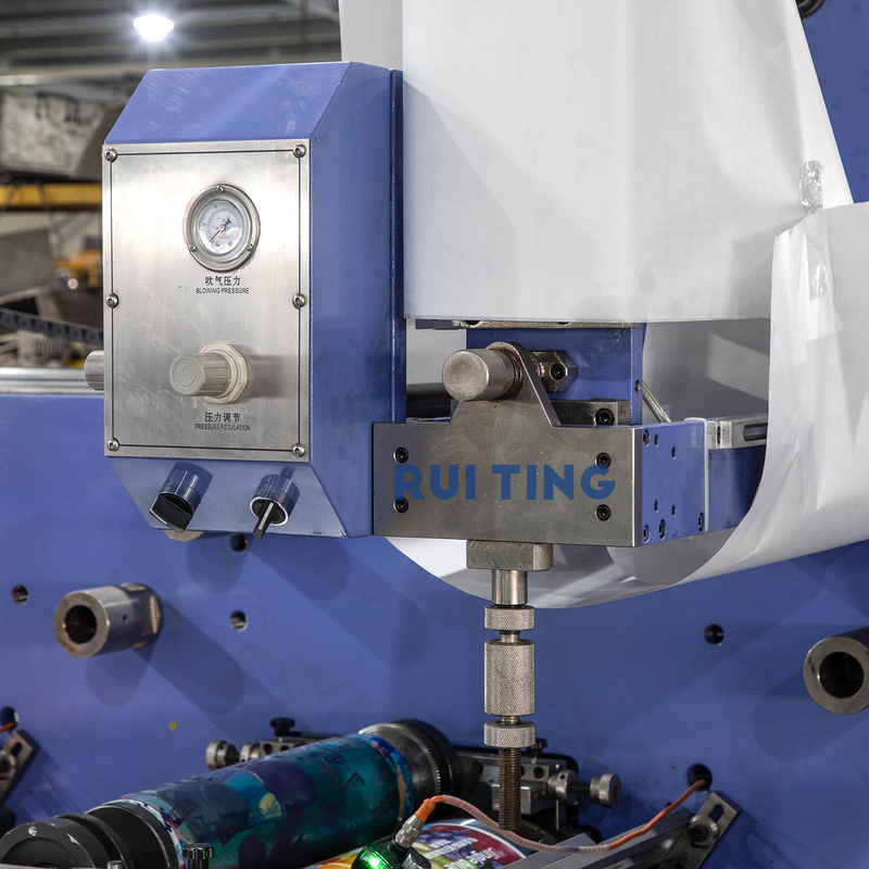 Μηχανή εκτύπωσης ετικετών Flexo Υψηλή αντοχή 150m/min Ταχύτητα εκτύπωσης για αποτελεσματικότητα